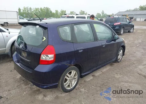 2008 Honda Fit Sport from USA, damaged, VIN JHMGD38658S022975